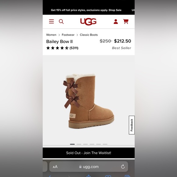 UGG Bailey Bow || - Picture 2 of 6